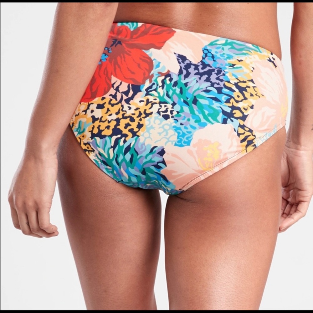 Athleta Clean Full Printed Bikini Bottom